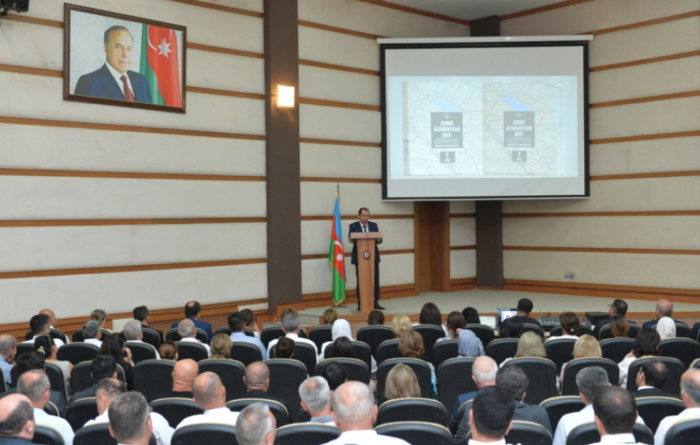 Lənkəranda “Qərbi Azərbaycan irsi” kitabının I cildinin təqdimatı keçirilib VİDEO
