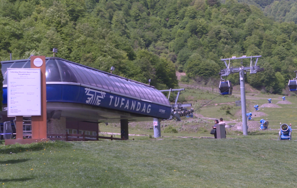 Cable car – a symbol of Gabala VIDEO