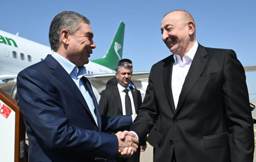 Chairman of Halk Maslahaty of Turkmenistan Gurbanguly Berdimuhamedov arrived in Fuzuli district VIDEO