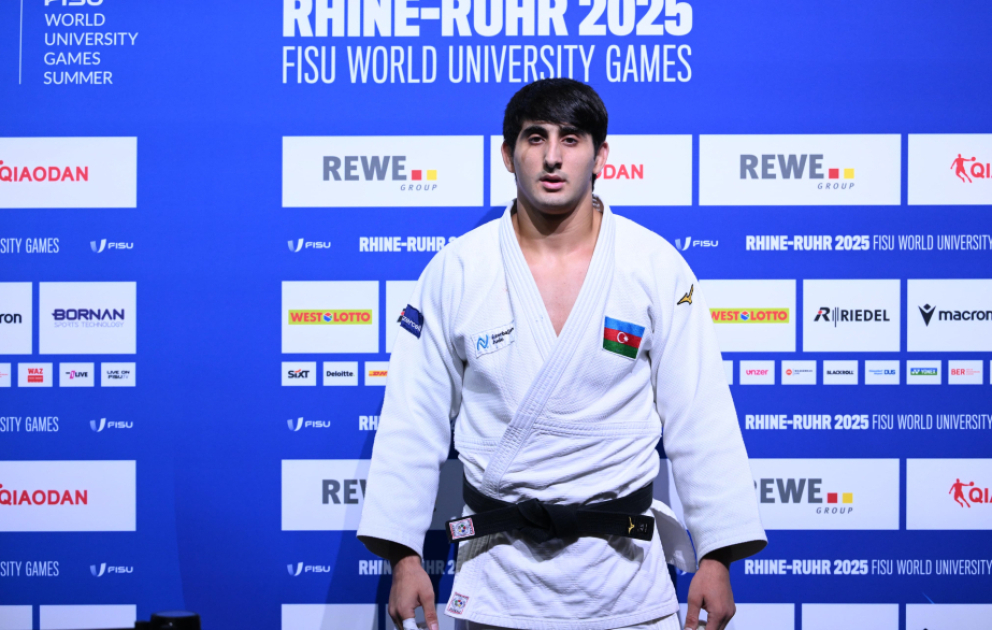 Universiada: Azərbaycan cüdoçusu finala vəsiqə qazanıb VİDEO