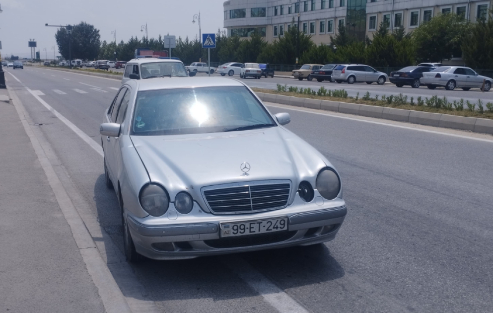Şamaxıda baş verən yol qəzası zamanı iki nəfər yaralanıb VİDEO