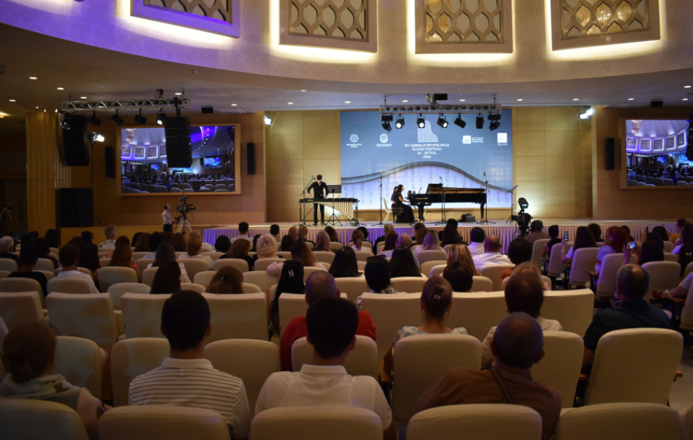 Qəbələ festivalında Bakı Musiqi Akademiyasının tələbələri çıxış ediblər VİDEO