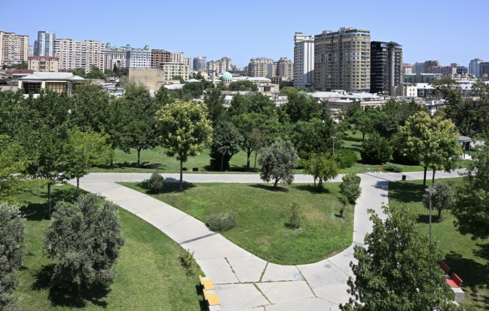 Mərkəzi Parkın ərazisinin genişləndirilməsi Bakını daha da gözəlləşdirəcək VİDEO