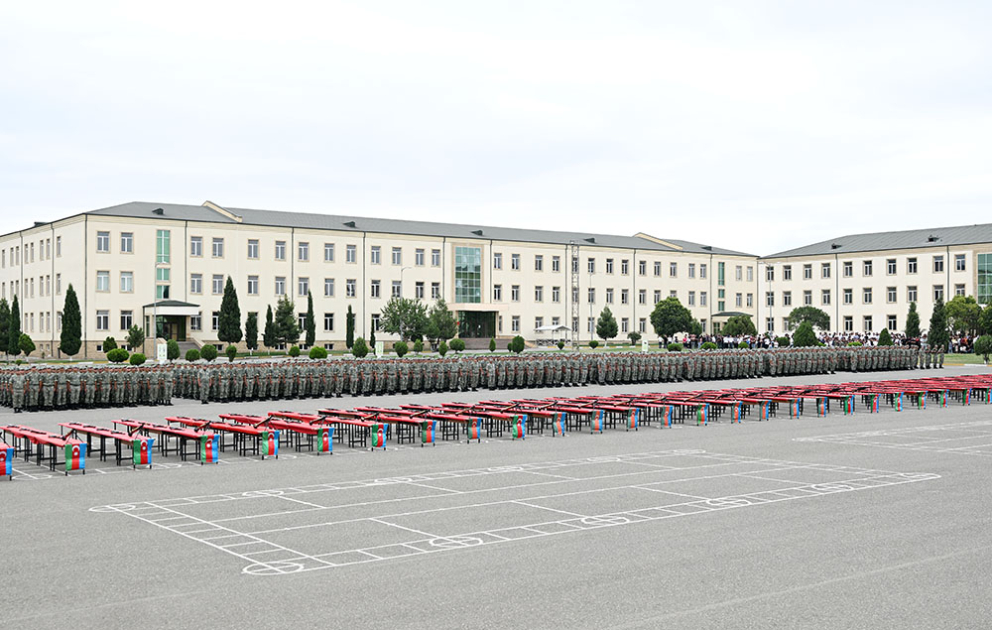 Azerbaijan Army holds military oath-taking ceremonies VIDEO