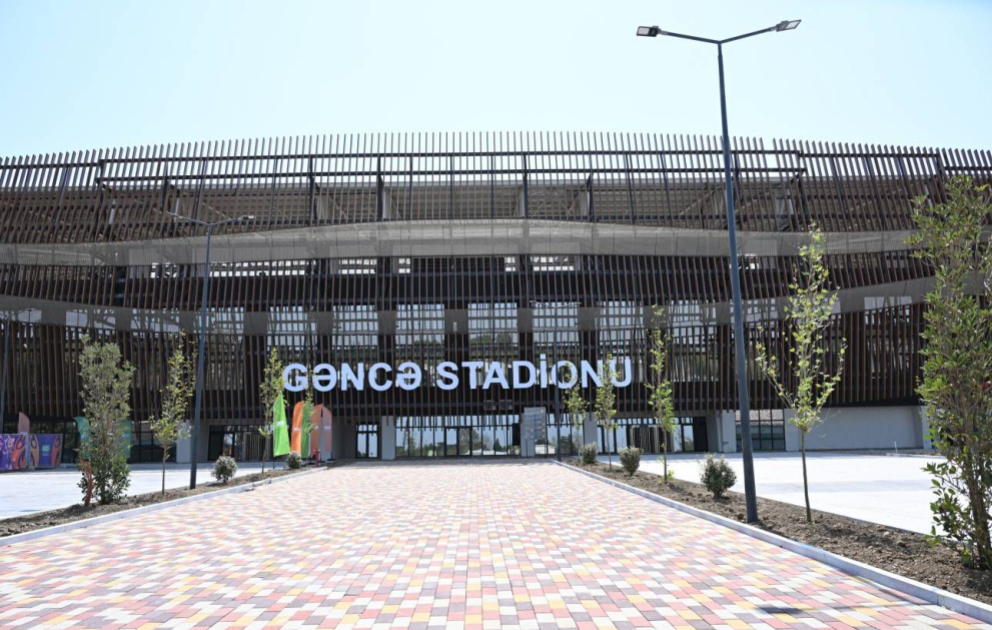Gəncə şəhər stadionu ən müasir standartlara cavab verəcək VİDEO