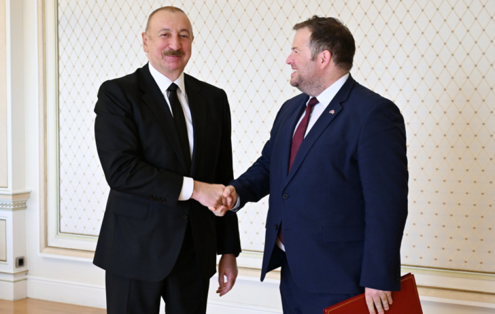 President Ilham Aliyev received UK Minister of State for Europe, North America, and Overseas Territories VIDEO