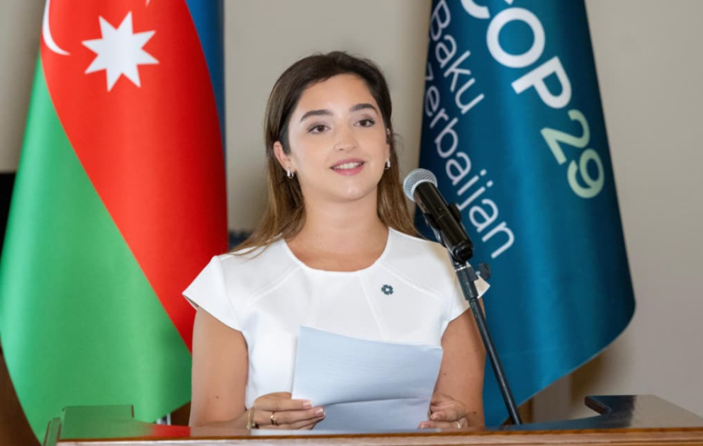 Leyla Həsənova: İqlim dəyişikliyi ilə bağlı həll yolları müxtəliflik və inklüzivlik əsasında daha da güclənir VİDEO