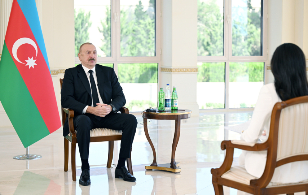 Президент Ильхам Алиев: Теперь, когда Президент Трамп дал свое имя Зангезурскому коридору, я уверен, что он будет реализован в ближайшее время ВИДЕО