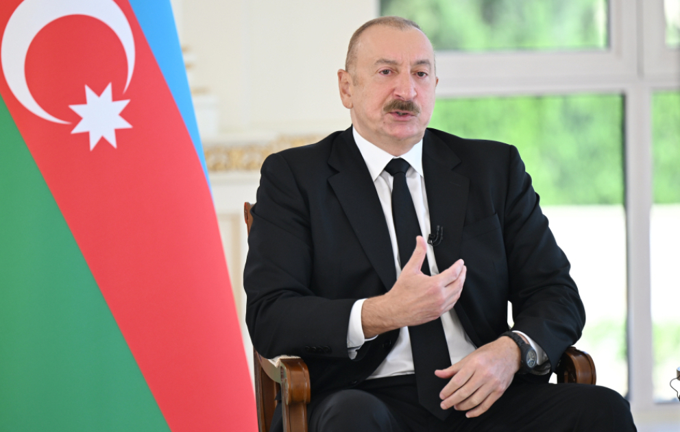 Prezident İlham Əliyev “Əl-Ərəbiyyə” telekanalına müsahibəsində vacib məsələlərə toxundu VİDEO