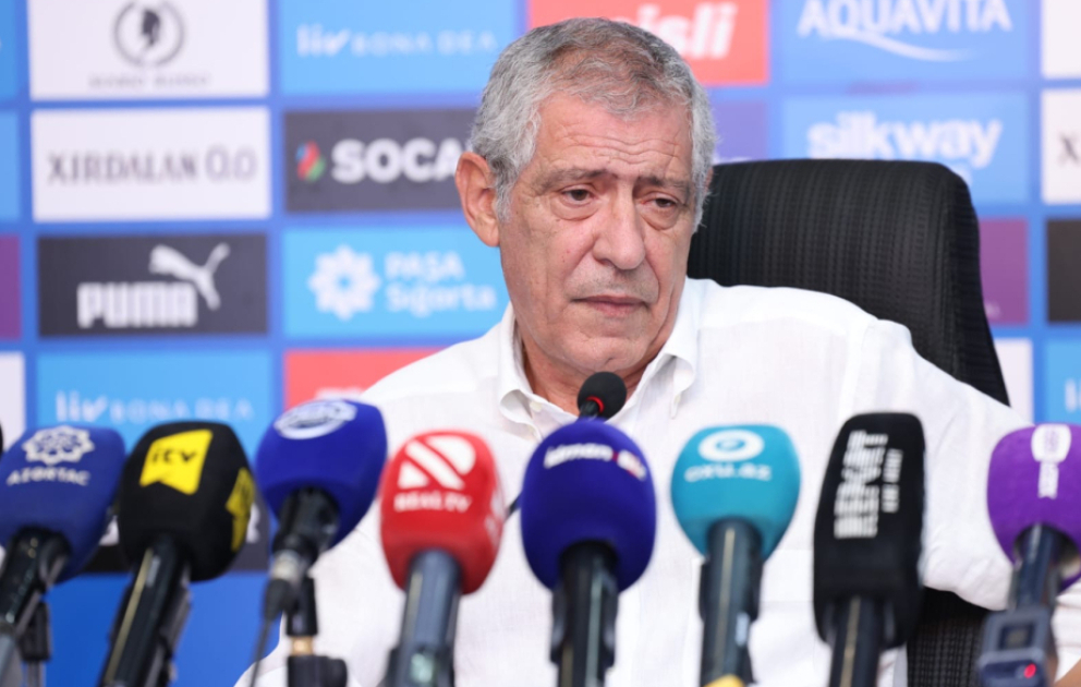 Fernandu Santuş: İslandiya və Ukrayna yığmaları ilə oyunlarda uğurlu nəticələr qazanmaq istəyirik VİDEO