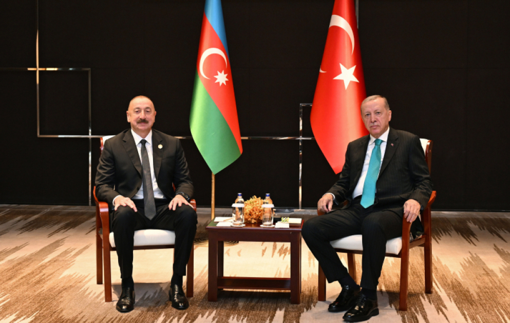 Entretien des présidents azerbaïdjanais et turc à Tianjin MIS A JOUR VIDEO
