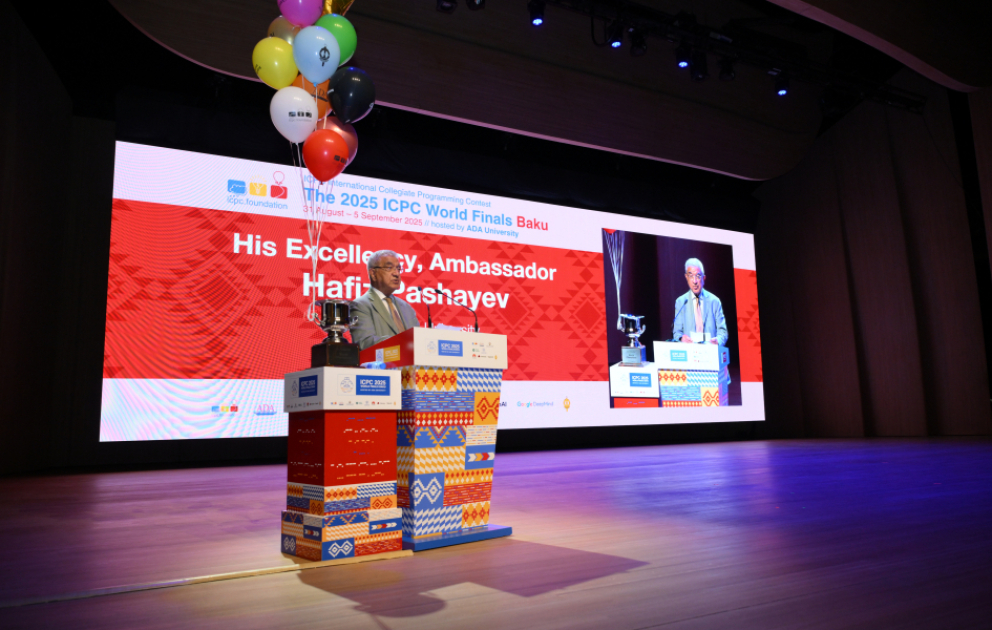 Bakıda Beynəlxalq Universitetlərarası Proqramlaşdırma Müsabiqəsinin dünya finalının açılış mərasimi keçirilib VİDEO