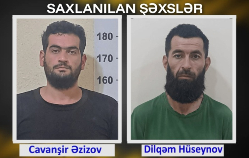 Ağcabədidə oğurluq edən 2 nəfər saxlanılıb VİDEO