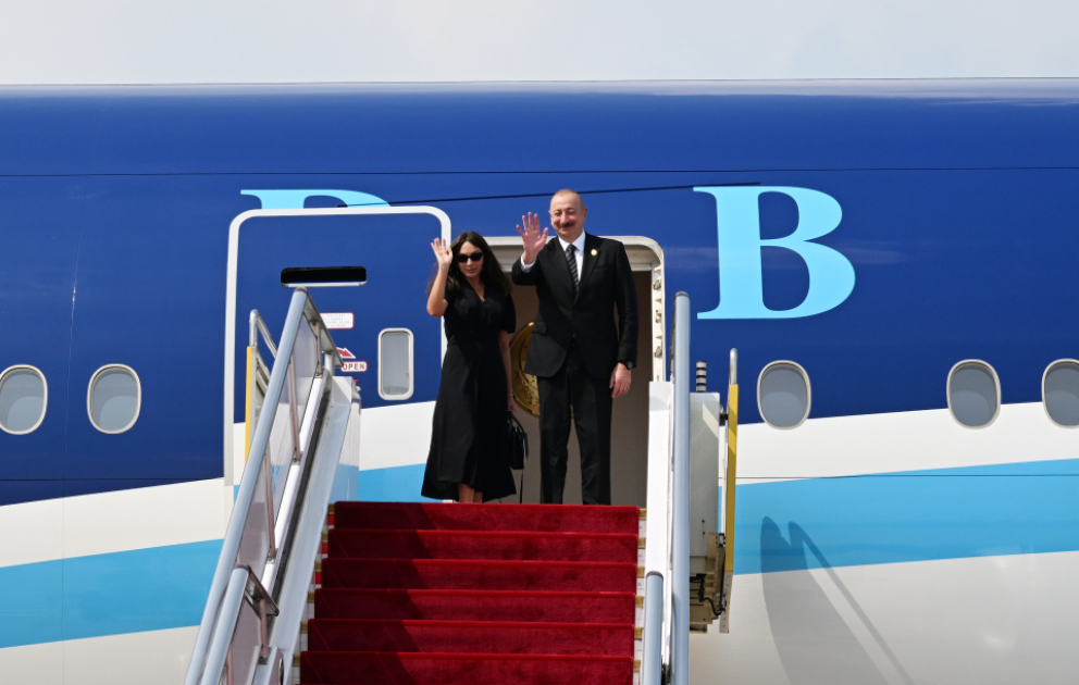 Präsident Ilham Aliyev beendet seinen Arbeitsbesuch in China VIDEO