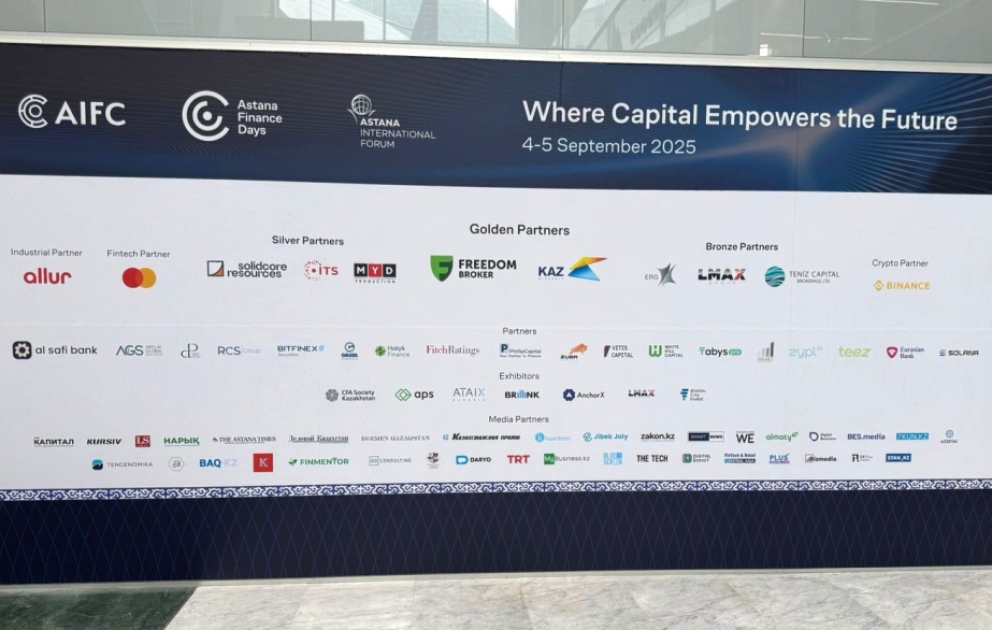 “Astana Finance Days - 2025” forumunda 1,5 trilyon dollarlıq aktivləri idarə edən şirkətlər təmsil olunur VİDEO