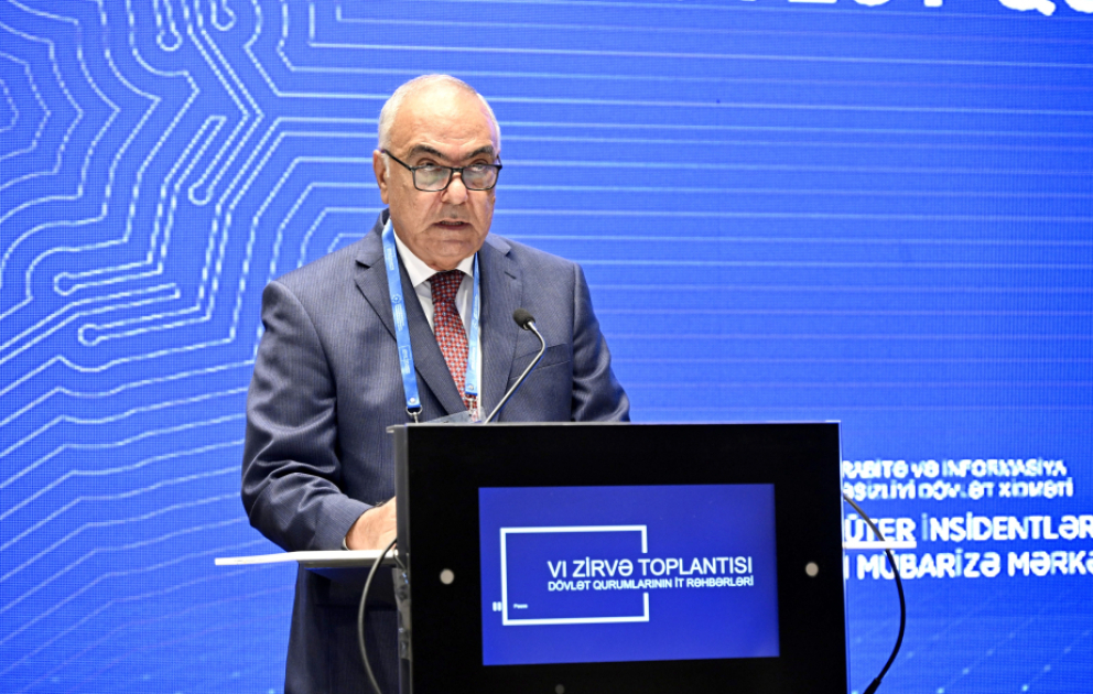 Rəis müavini: Rəqəmsallaşma ilə bağlı dövlət informasiya sistemlərində həyata keçirilən yeniləmələr özləri ilə bərabər yeni təhlükəsizlik riskləri də yaradır VİDEO