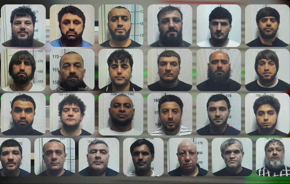 DİN: Xüsusi əməliyyatlar keçirilib, 20-dən artıq şəxs saxlanılıb VİDEO
