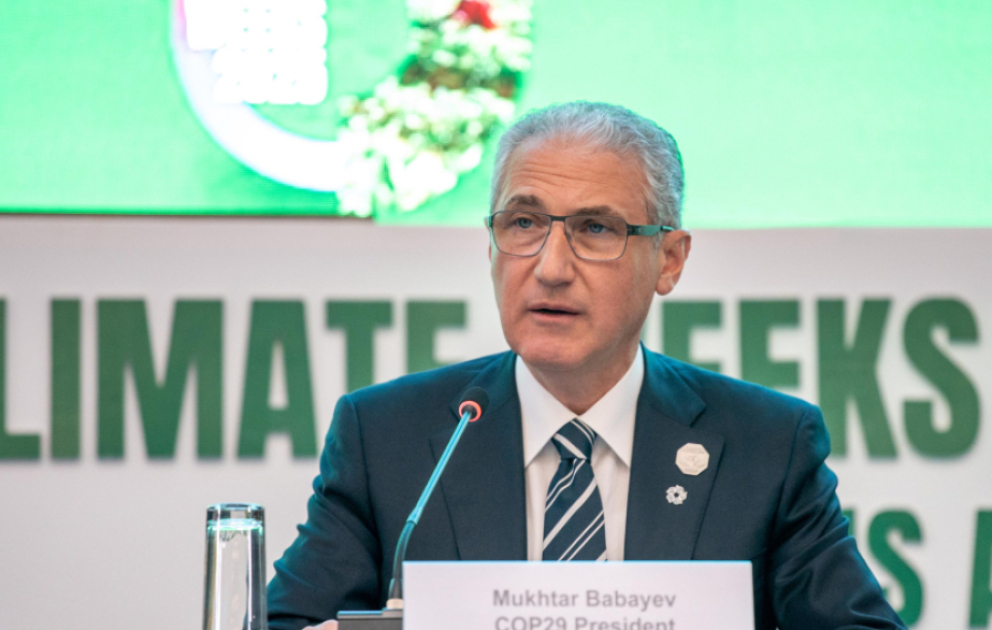 Muxtar Babayev: COP29 nəticələri qlobal maliyyə sistemini insanlar və planet üçün daha ədalətli edəcək VİDEO
