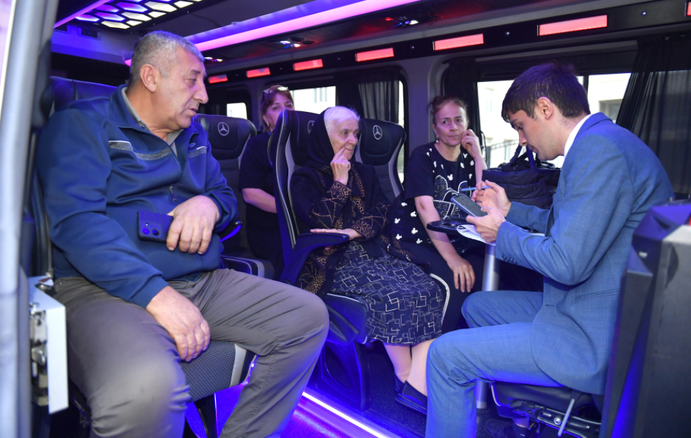 Azerbaijan resettles first group of residents in Shushakand and Sos villages, and Girmizi Bazar settlement VIDEO
