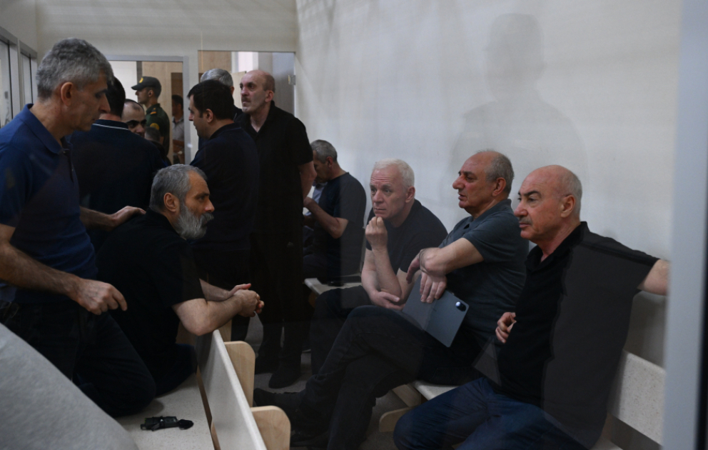 Documents regarding the shelling of Azerbaijani territories from Armenia, the killing of civilian Azerbaijanis, and their capture as hostages presented in court VIDEO