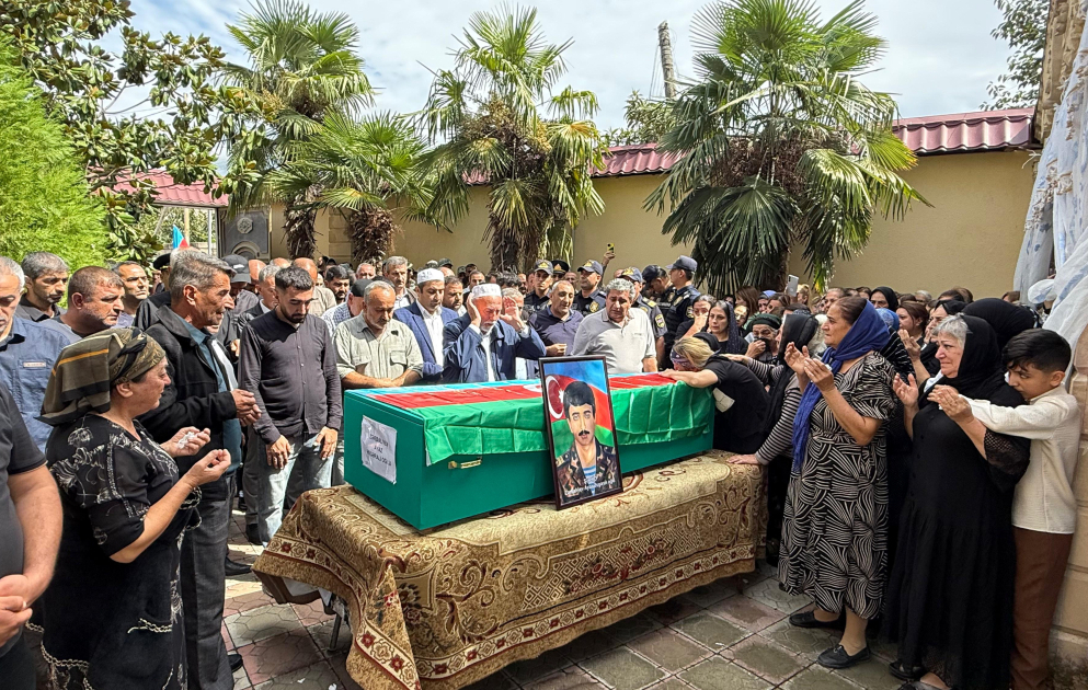 İtkin şəhid Ayaz Zərbalıyev Göyçayda dəfn edilib VİDEO