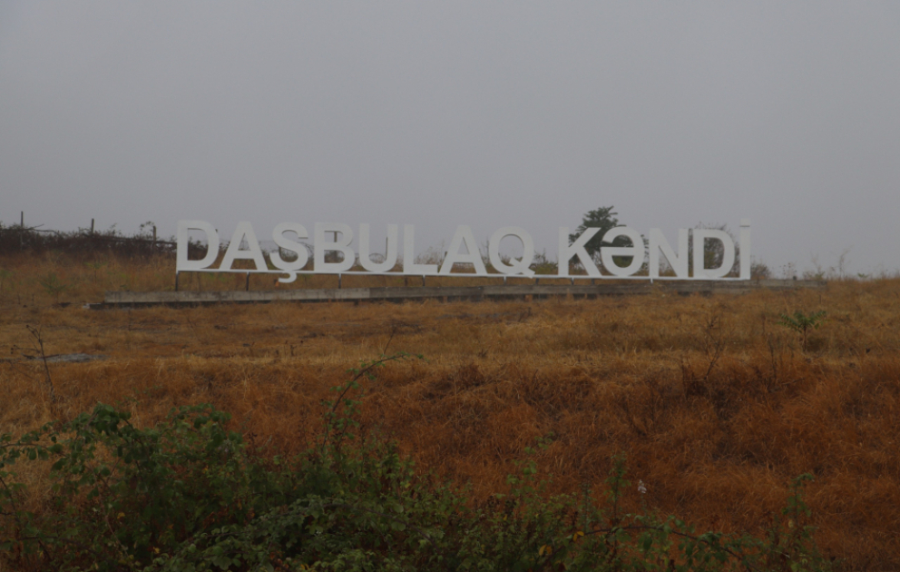 Xocalının Daşbulaq kəndinə ilk köç olub VİDEO