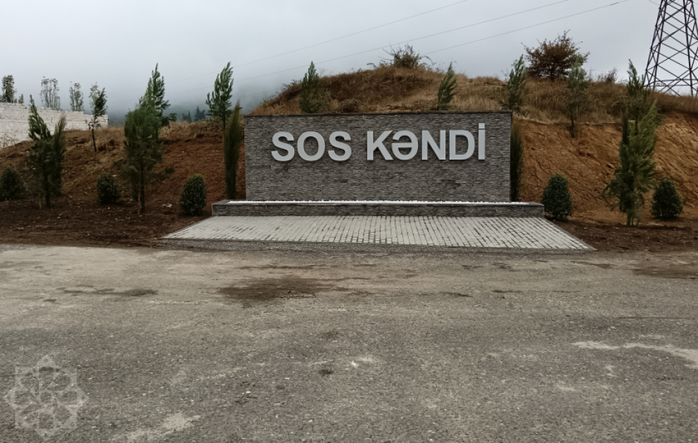 Sos kəndində ilin sonunadək daha 75 ev istismara hazır olacaq VİDEO