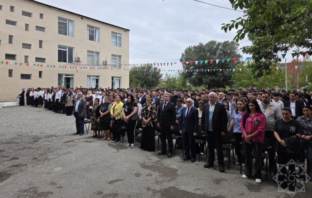 Kürdəmir Peşə Liseyi yeni tədris ilinə 667 tələbə ilə başlayır VİDEO