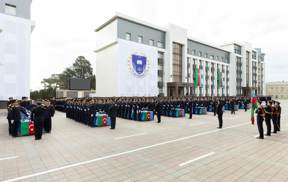 Polis Akademiyasında Bilik Günü və andiçmə mərasimi keçirilib VİDEO