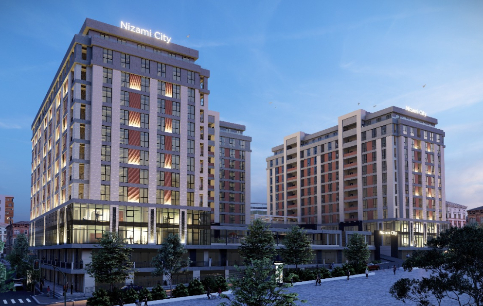 ®  Möhtəşəm yaşayış kompleksi - Nizami City! VİDEO