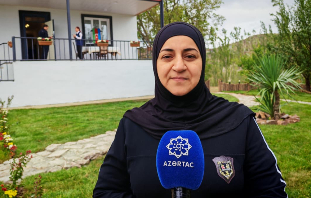 Daşbulaq sakini: Hər bir şəhid ailəsini, şəhid anasını evimizdə qonaq görmək istərdim VİDEO