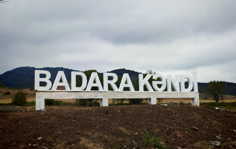 Xocalının Badara kəndində ilin sonunadək 115, gələn il isə 128 ev bərpa ediləcək VİDEO