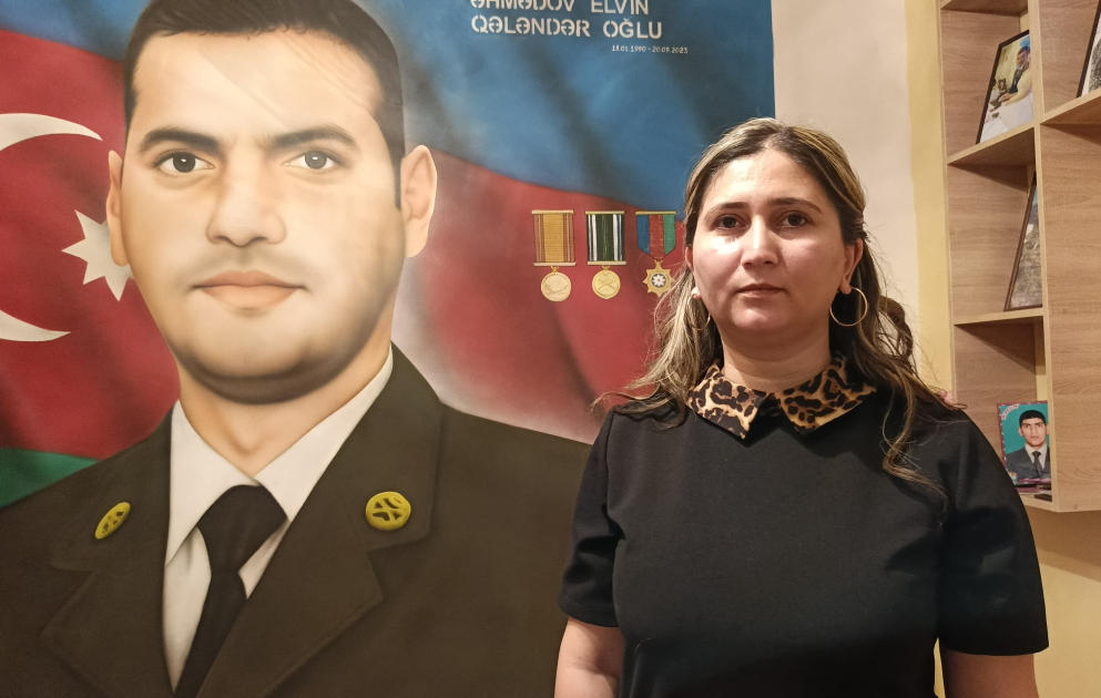 Şəhidin həyat yoldaşı: Onunla fəxr edirəm VİDEO