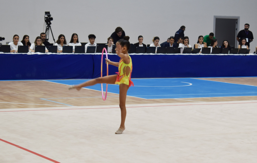 Şəkidə bədii gimnastika üzrə 30-cu ölkə birinciliyinə start verilib VİDEO