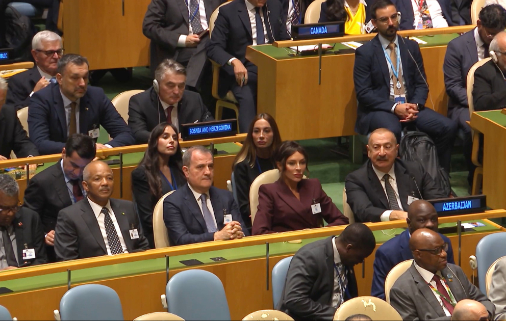 President Ilham Aliyev and First Lady Mehriban Aliyeva participated in high-level debates at 80th session of UN General Assembly VIDEO