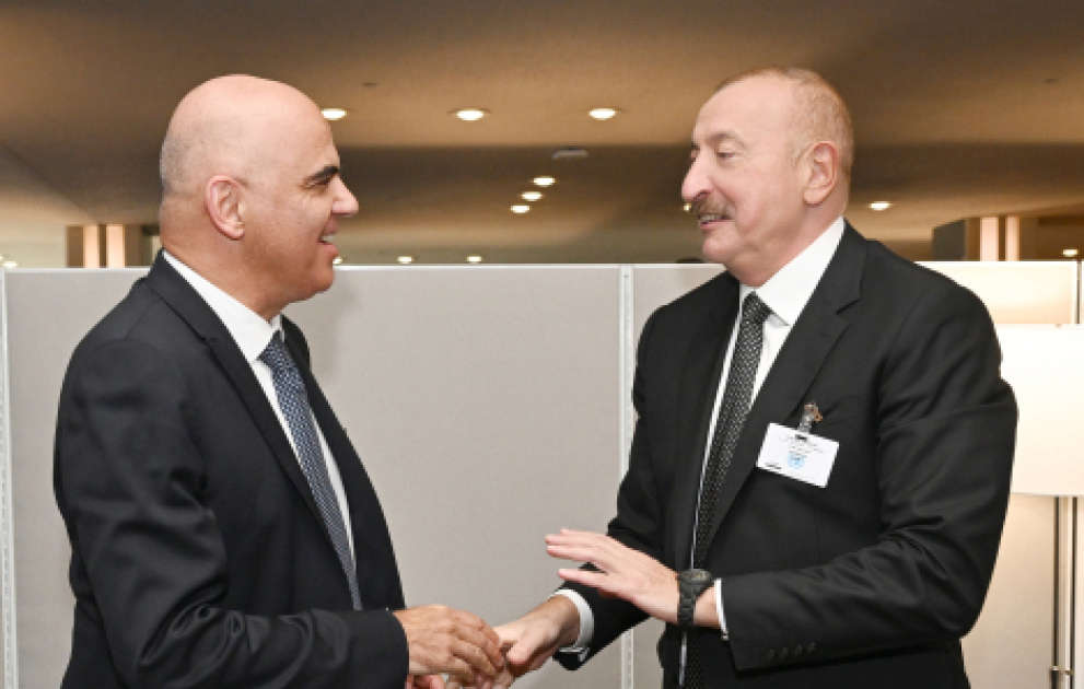 Präsident Ilham Aliyev trifft Generalsekretär des Europarates im UN-Hauptquartier in New York AKTUALISIERT VIDEO