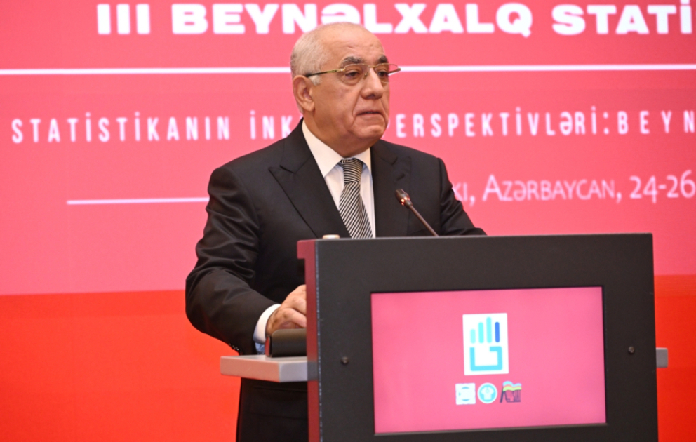 Baş nazir: Hökumət statistikanın inkişafına böyük önəm verir VİDEO