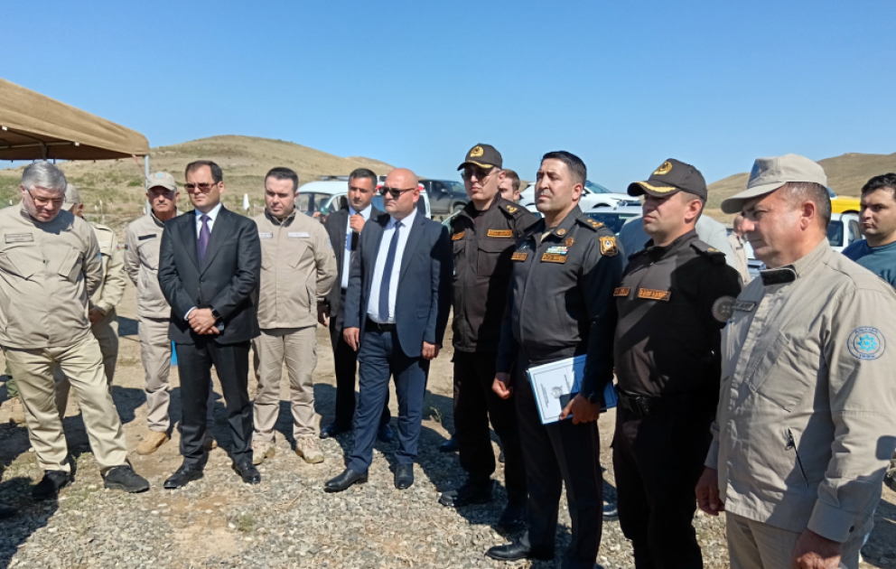 Cəbrayılda Minalardan və partlamamış hərbi sursatlardan təmizləmə üzrə İşçi qrupun iclası keçirilib -  YENİLƏNİB FOTO VİDEO