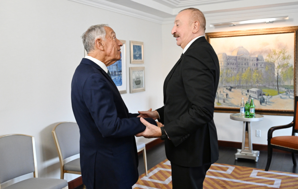 Entretien du président azerbaïdjanais avec son homologue portugais à New York MIS A JOUR VIDEO