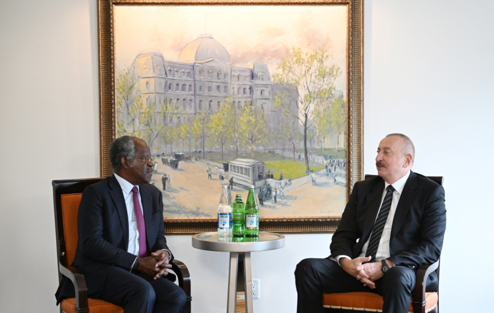 New York : le président Aliyev rencontre le fondateur et PDG de Global Infrastructure Partners VIDEO