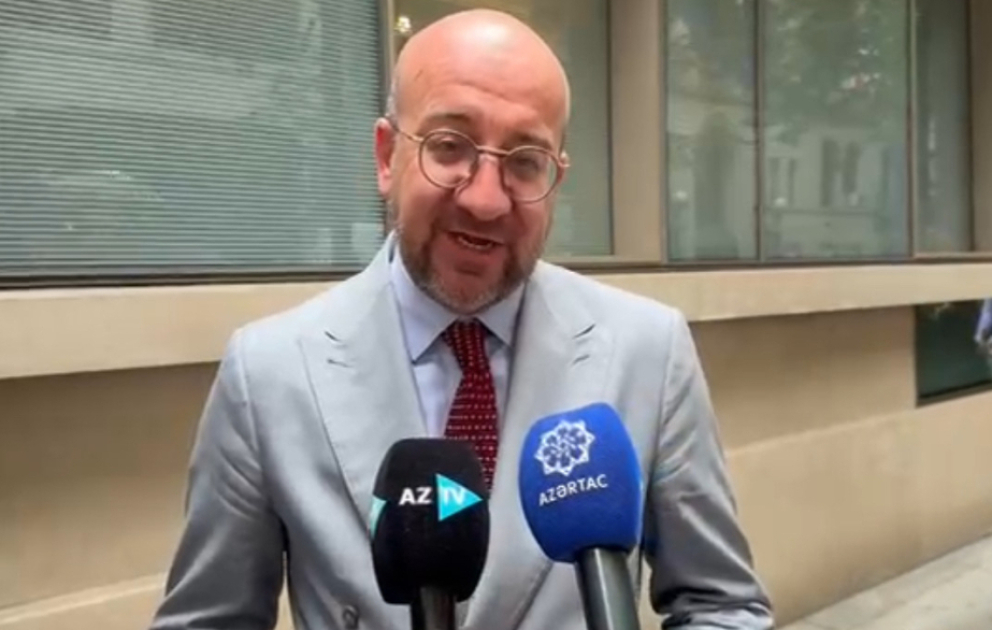 Şarl Mişel: Sülh sazişi Avropa İttifaqı ilə Qafqaz arasında əlaqənin inkişafına təkan verəcək VİDEO
