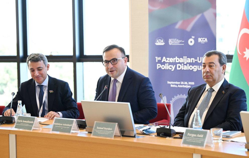 bp rəsmisi: Azərbaycan-Birləşmiş Krallıq Siyasət Dialoqu ikitərəfli münasibətlərin inkişafı baxımından zəruri addımdır VİDEO