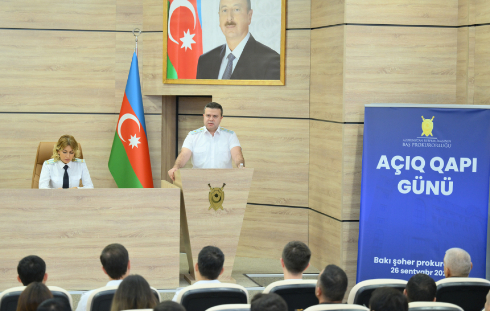 “Azərbaycan Prokurorluğu: Suverenliyin təminatında rolu” mövzusunda seminar keçirilib VİDEO