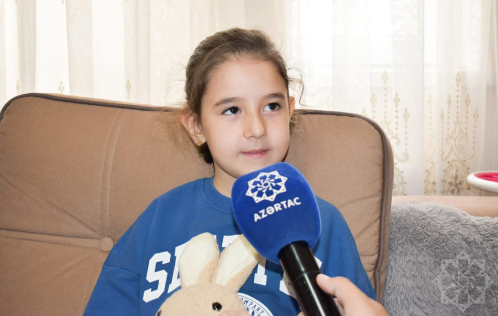 Gəncə terrorunun balaca qurbanı Nilay: İlham babanı çox sevdim VİDEO