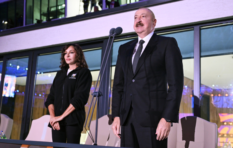 Solemn opening ceremony of 3rd CIS Games held in Ganja President Ilham Aliyev and First Lady Mehriban Aliyeva watched the event VIDEO