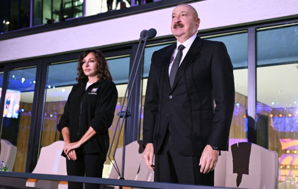 3. GUS-Spiele in Ganja feierlich eröffnetPräsident Ilham Aliyev und First Lady Mehriban Aliyeva verfolgten Veranstaltung AKTUALISIERT VIDEO