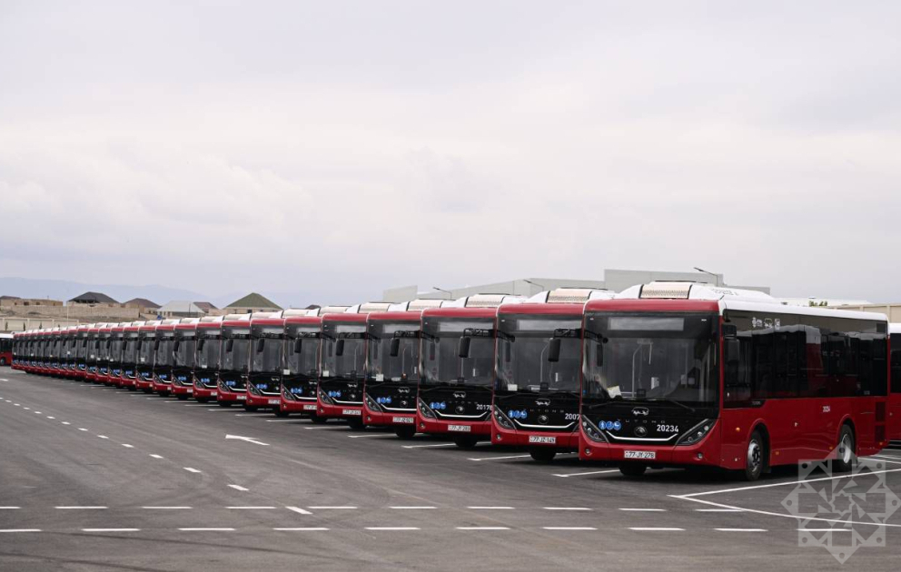 Gəncədəki müasir avtobus avtoparkından FOTOLAR VİDEO