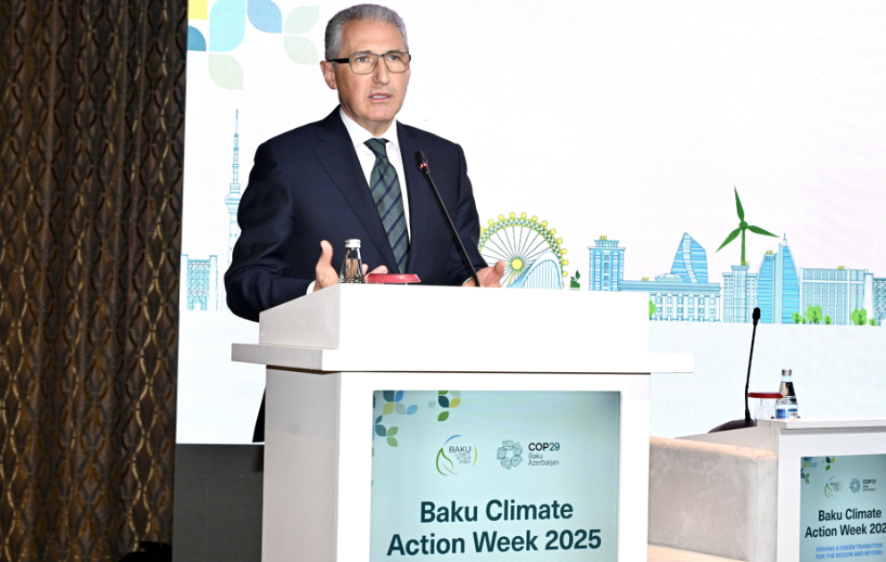 Muxtar Babayev: İqlim tədbirləri ilə sosial müdafiə arasında kritik əlaqə var VİDEO