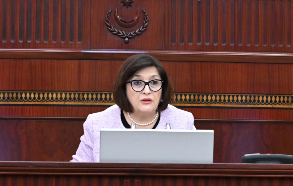 Sahibə Qafarova: Dayanıqlı sülh yalnız beynəlxalq hüququn normaları əsasında mümkündür VİDEO