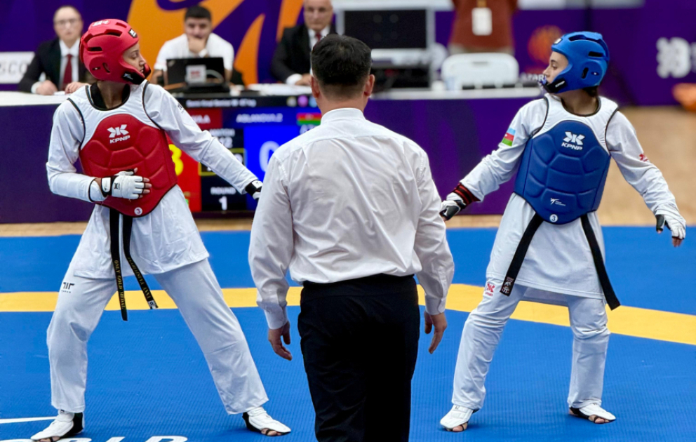 MDB Oyunları: Azərbaycanın 10 taekvondoçusu bürünc medal qazanıb, biri finala yüksəlib VİDEO